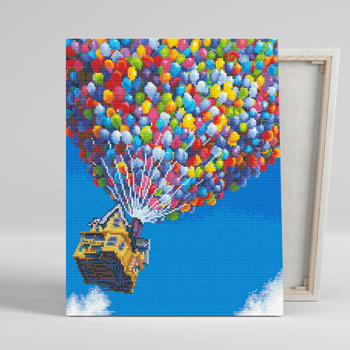 아이러브페인팅(ILOVEPAINTING) DIY캔버스형 보석십자수 40x50cm 풍선과집