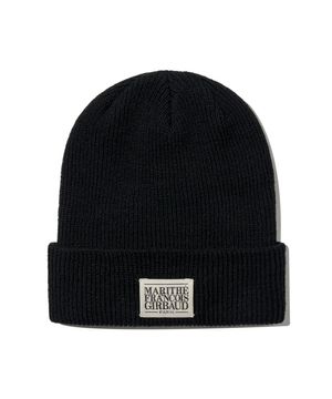 CLASSIC LOGO BEANIE black
