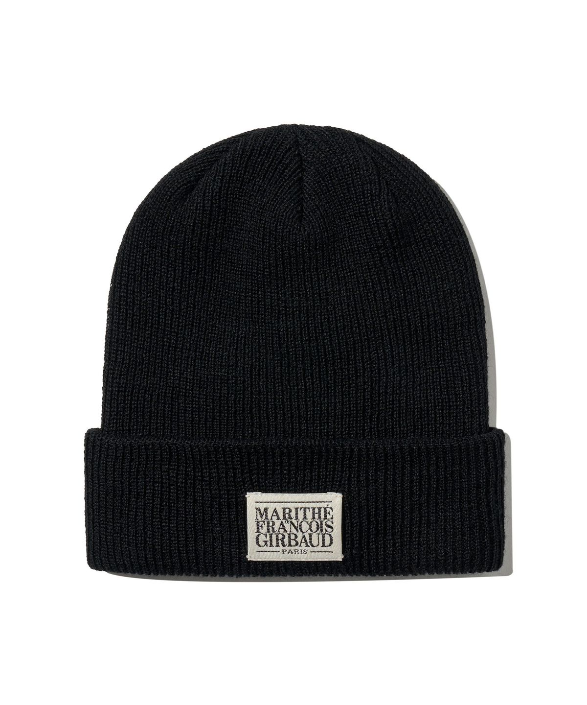 마리떼 프랑소와 저버(MARITHÉ + FRANҪOIS GIRBAUD) CLASSIC LOGO BEANIE black