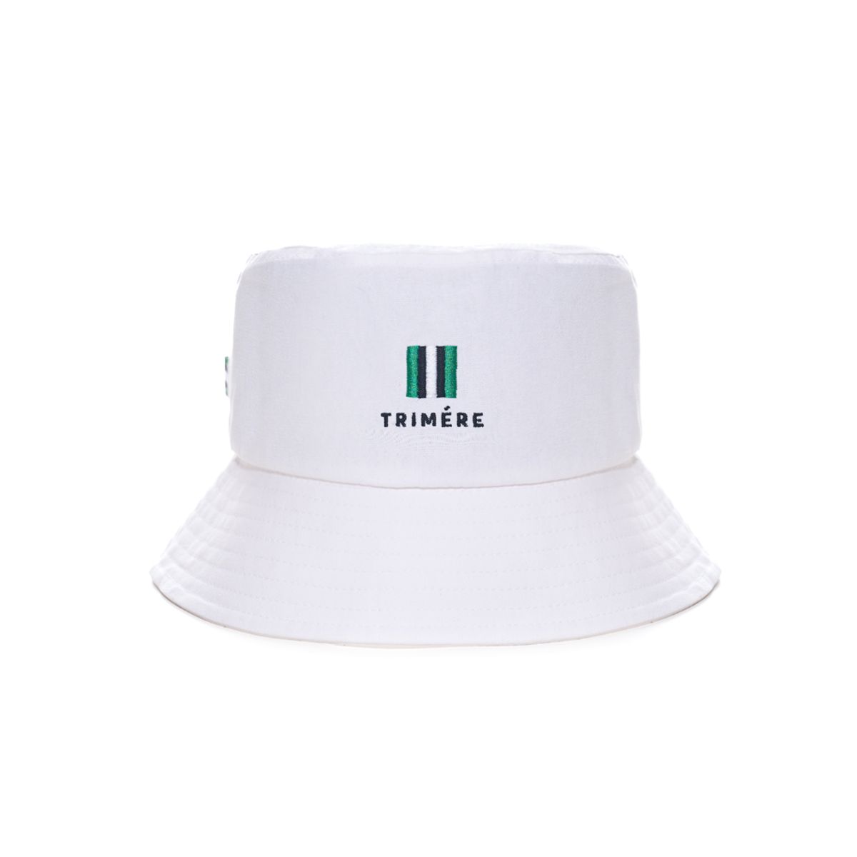 트리메르(TRIMERE) 스펠 로고 버킷햇 WHITE