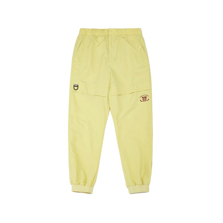 ISO400 선샤인 스냅 트랙 팬츠 YELLOW