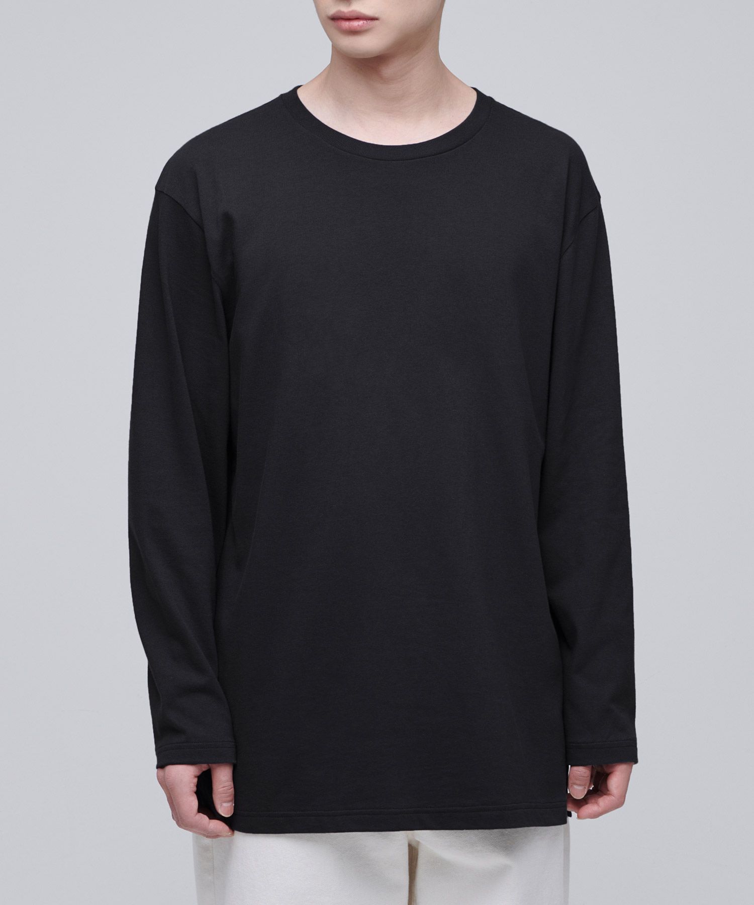Tシャツ・カットソー *MUSINSA STANDARD* Layered Crew Neck Long Sleeve T-ShirtRegu MUSINSA | MUSINSA STANDARD Layered Crew Neck Long Sleeve T
