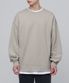 오버사이즈 스웨트셔츠 [그레이쉬 베이지]