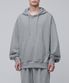 엑스트라 오버사이즈 후디드 스웨트셔츠 [미디엄 그레이]