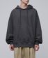 엑스트라 오버사이즈 후디드 스웨트셔츠 [건메탈]
