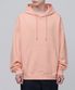 엑스트라 오버사이즈 후디드 스웨트셔츠 [피치]