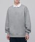 오버사이즈 럭비 스웨트셔츠 [미디엄 그레이]