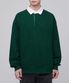 오버사이즈 럭비 스웨트셔츠 [그린]