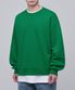 플랫 테리 오버사이즈 스웨트셔츠 [졸리 그린]