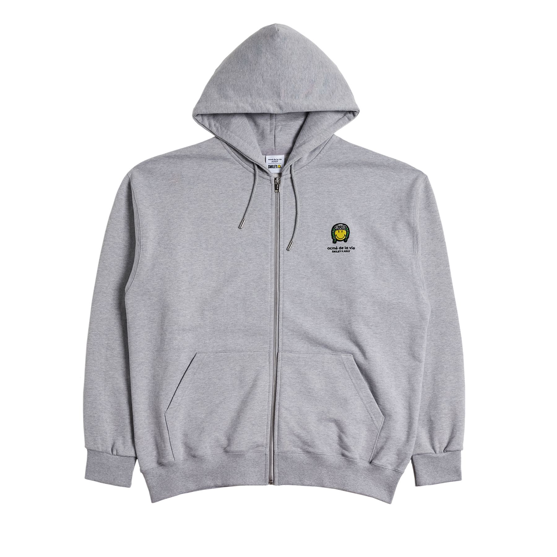 関税込★ACME DE LA VIE X Smiley★BIKER SMILEY EMBOSS HOODIE MUSINSA公式 | acmé de la vie ACME DE LA VIE X Smiley® BIKER