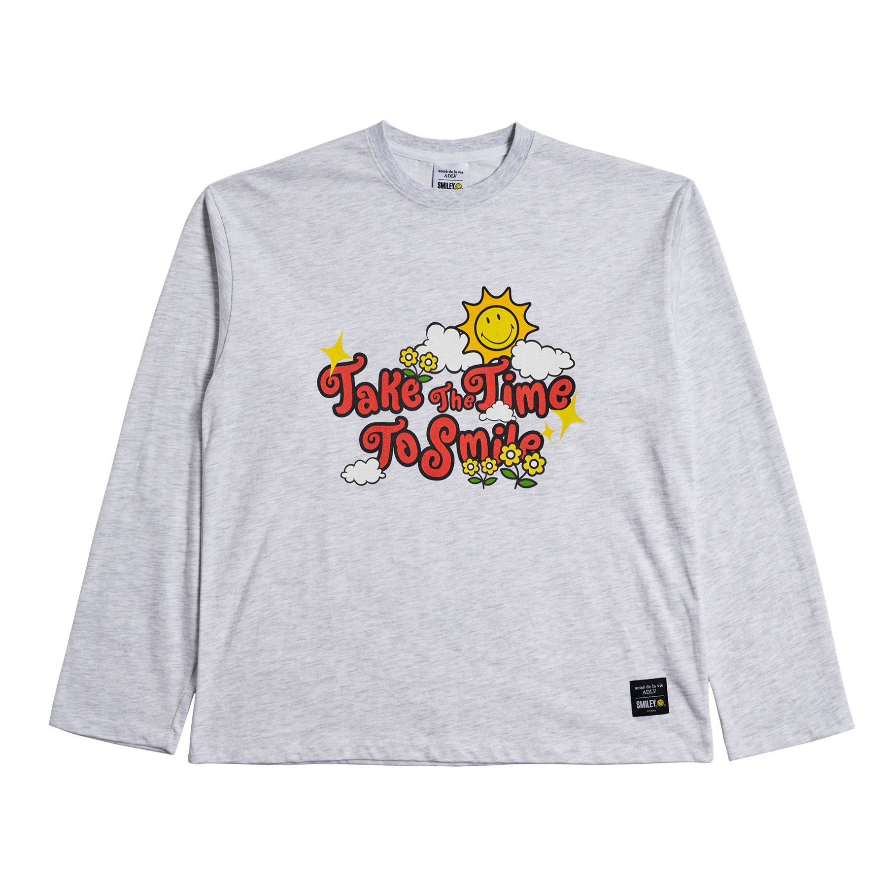 関税込☆ACME DE LA VIE X Smiley☆TAKE THE TIME LONG T-SHIRT MUSINSA | acmé de la vie ACME DE LA VIE X Smiley® TAKE THE