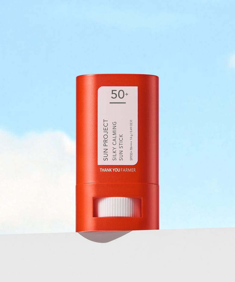 선 프로젝트 실키 카밍 선스틱 14g SPF50+ PA++++ 지속내수성