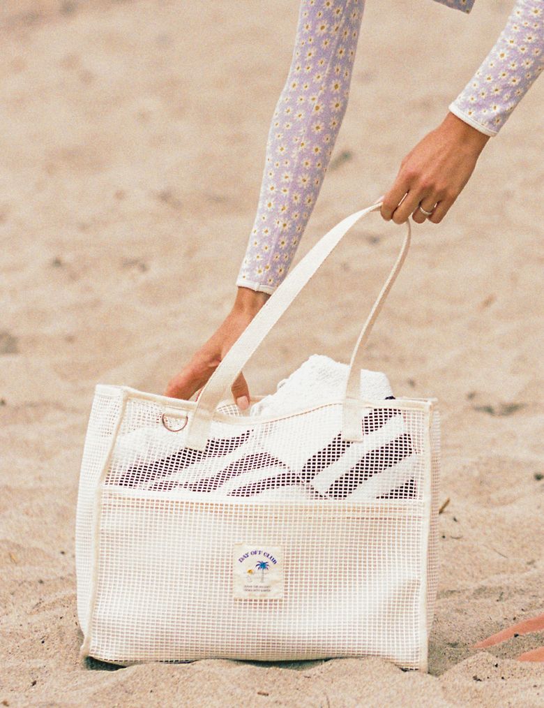 MESH BAG_CREAM