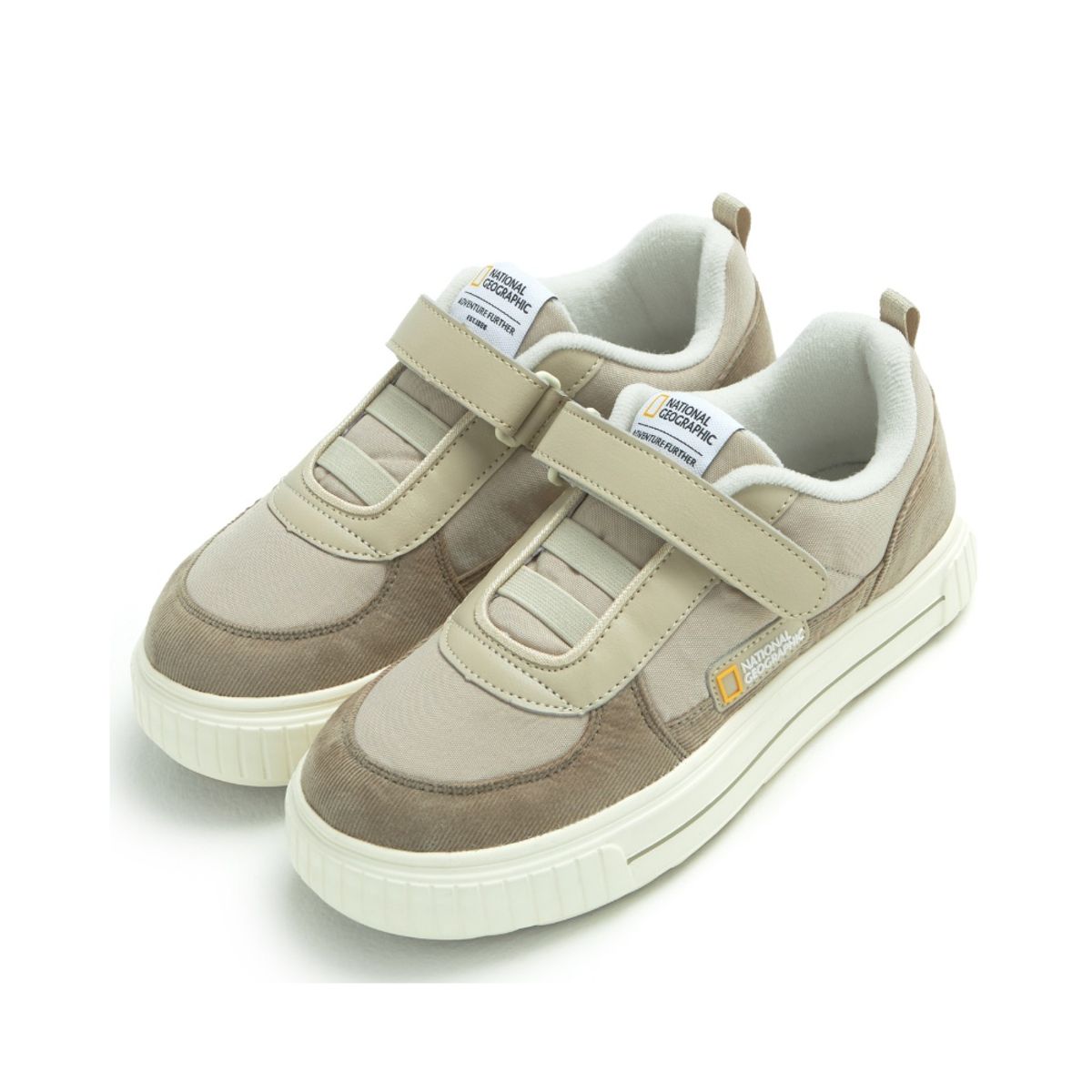 내셔널지오그래픽 키즈(NATIONAL GEOGRAPHIC KIDS) K225KSN055 미뇽 스니커즈 BEIGE