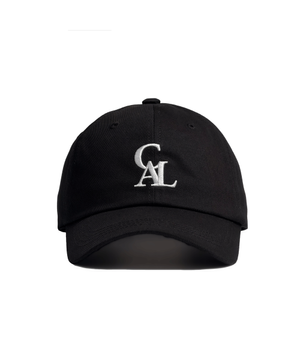 Signature logo ball cap - black
