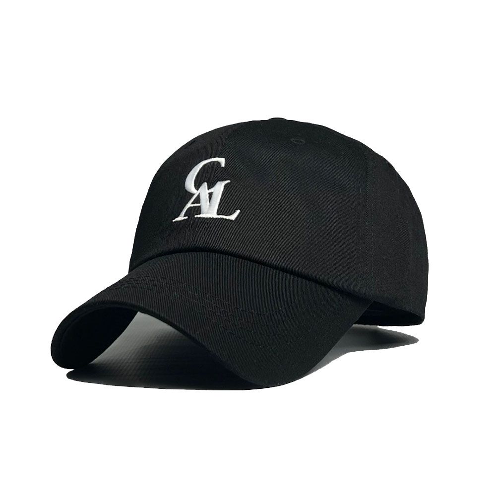 MUSINSA公式 | CASE A LOT Signature logo ball cap - black