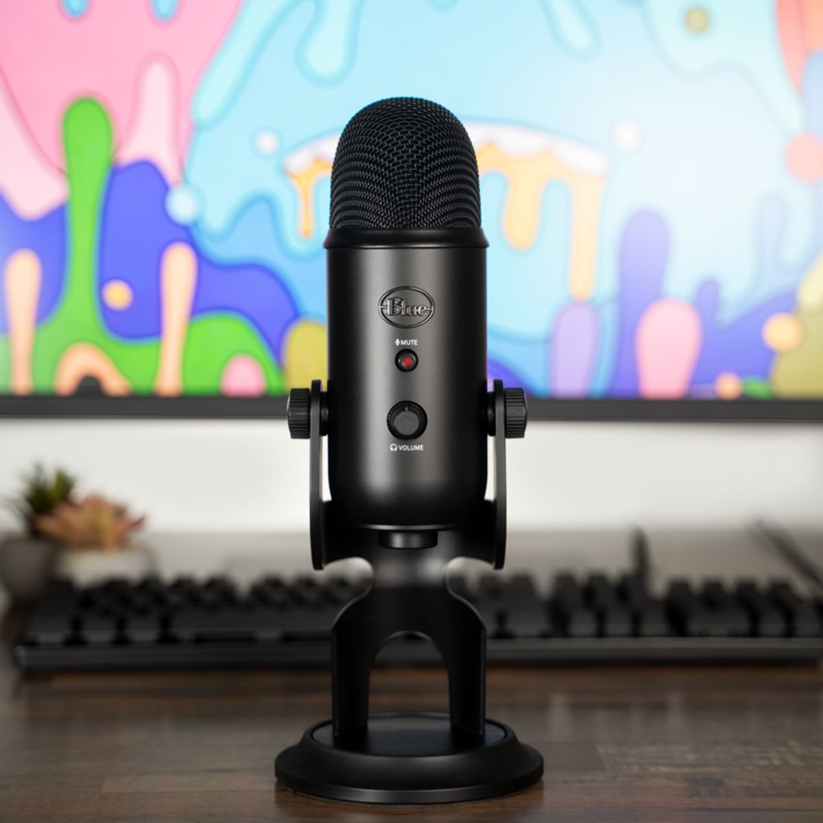 로지텍(LOGITECH) 로지텍코리아 로지텍 BLUE YETI USB 콘덴서마이크(유튜브/ASMR/스트리밍 마이크)