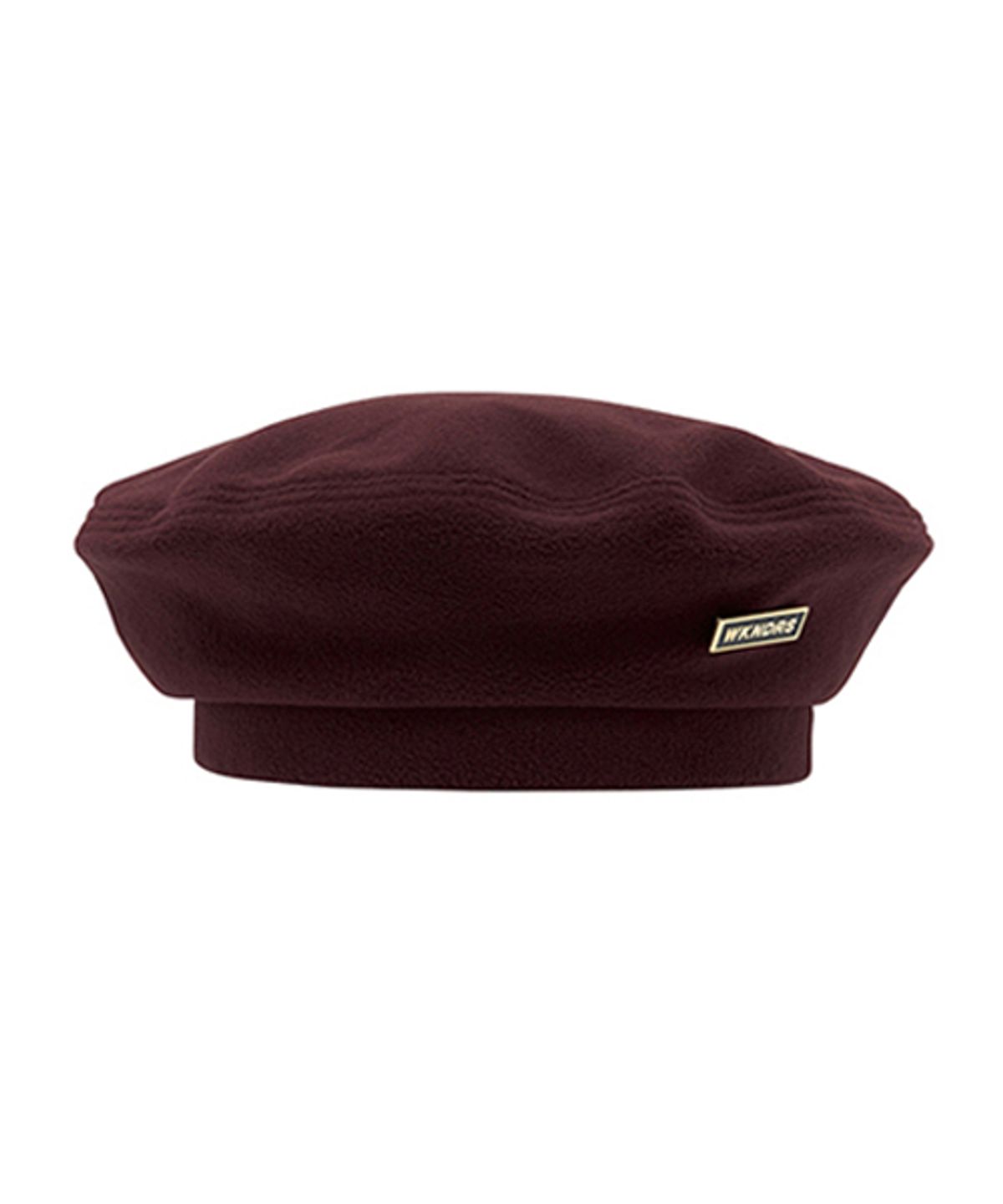 위캔더스(WKNDRS) FLEECED BERET (BURGUNDY)