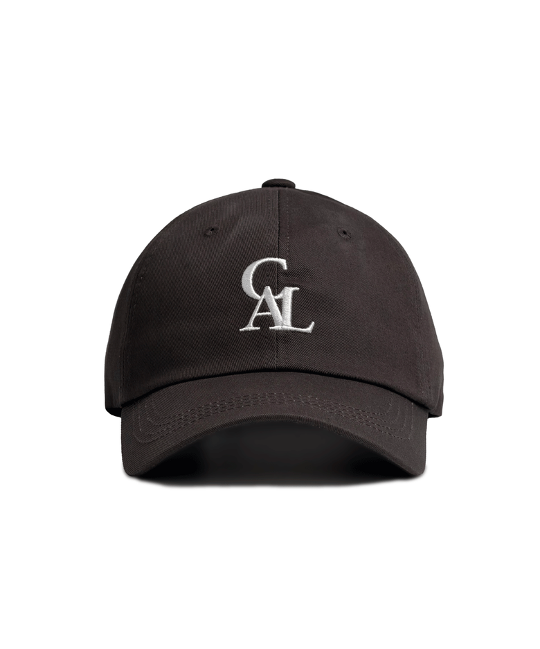 Signature logo ball cap - charcoal