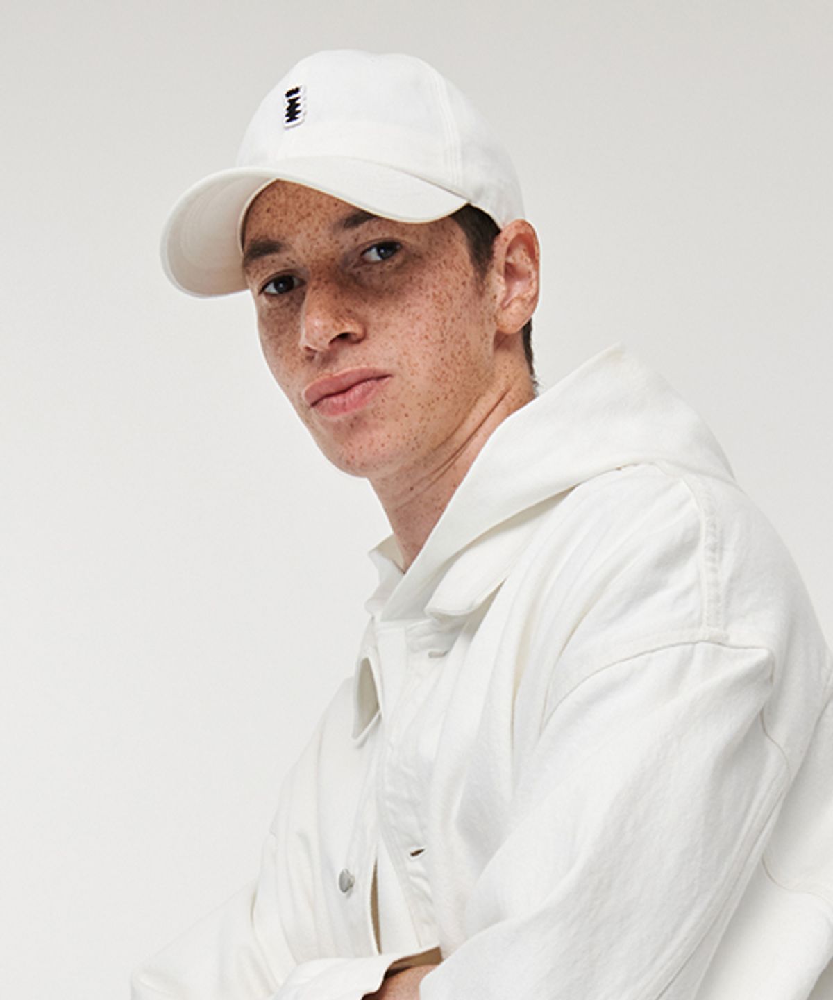 에러스익셉티드(ERRORS EXCEPTED) B004 로고 볼캡 (White)