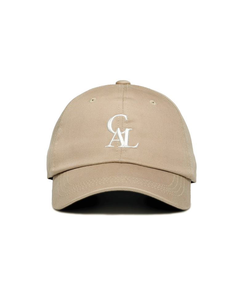 Signature logo ball cap - beige