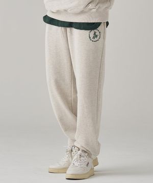 써클 RAW 자수 조거팬츠 (오트밀)