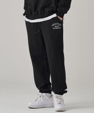 ORIGINALS 엠브로이더리 조거팬츠 (블랙)