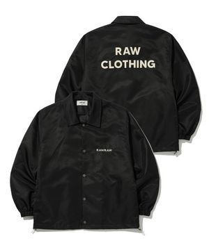 헤비나일론 RAWRAW 코치자켓 (블랙)