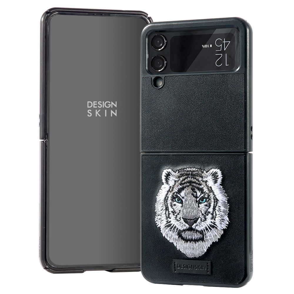 ★DESIGN SKIN★ Galaxy Z Flip 4 Premium Embroidered Beast Ca MUSINSA | DESIGNSKIN Galaxy Z Flip 4 Premium Embroidery