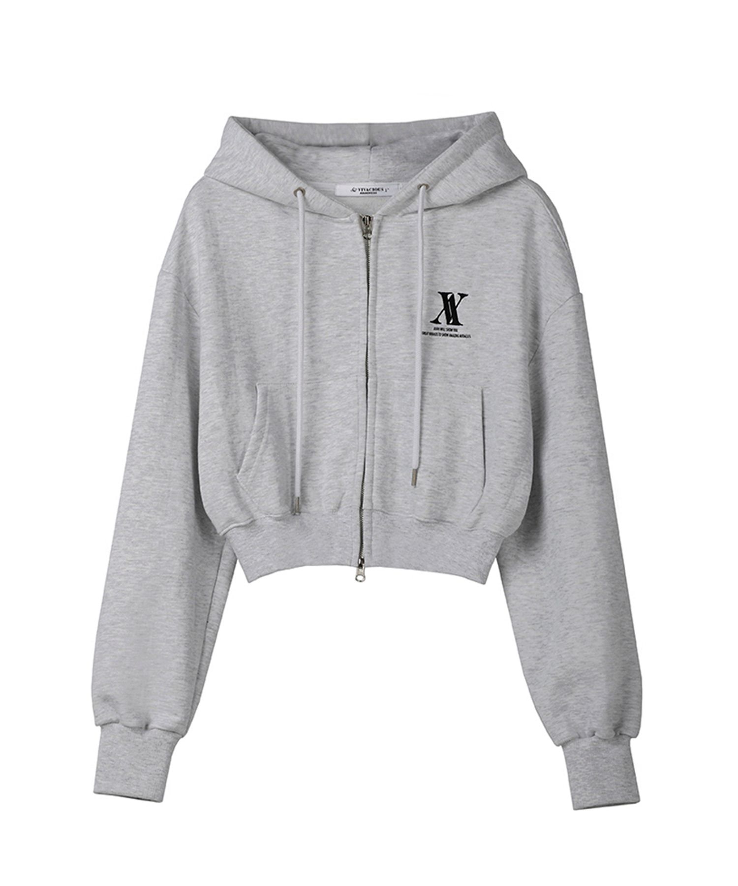 [AVANDRESS] ★SET-UP★AV LOGO CROP HOOD ZIP-UP & PANTS AVANDRESS】AV LOGO CROP HOOD ZIP-UP & PANTS ☆SET-UP☆