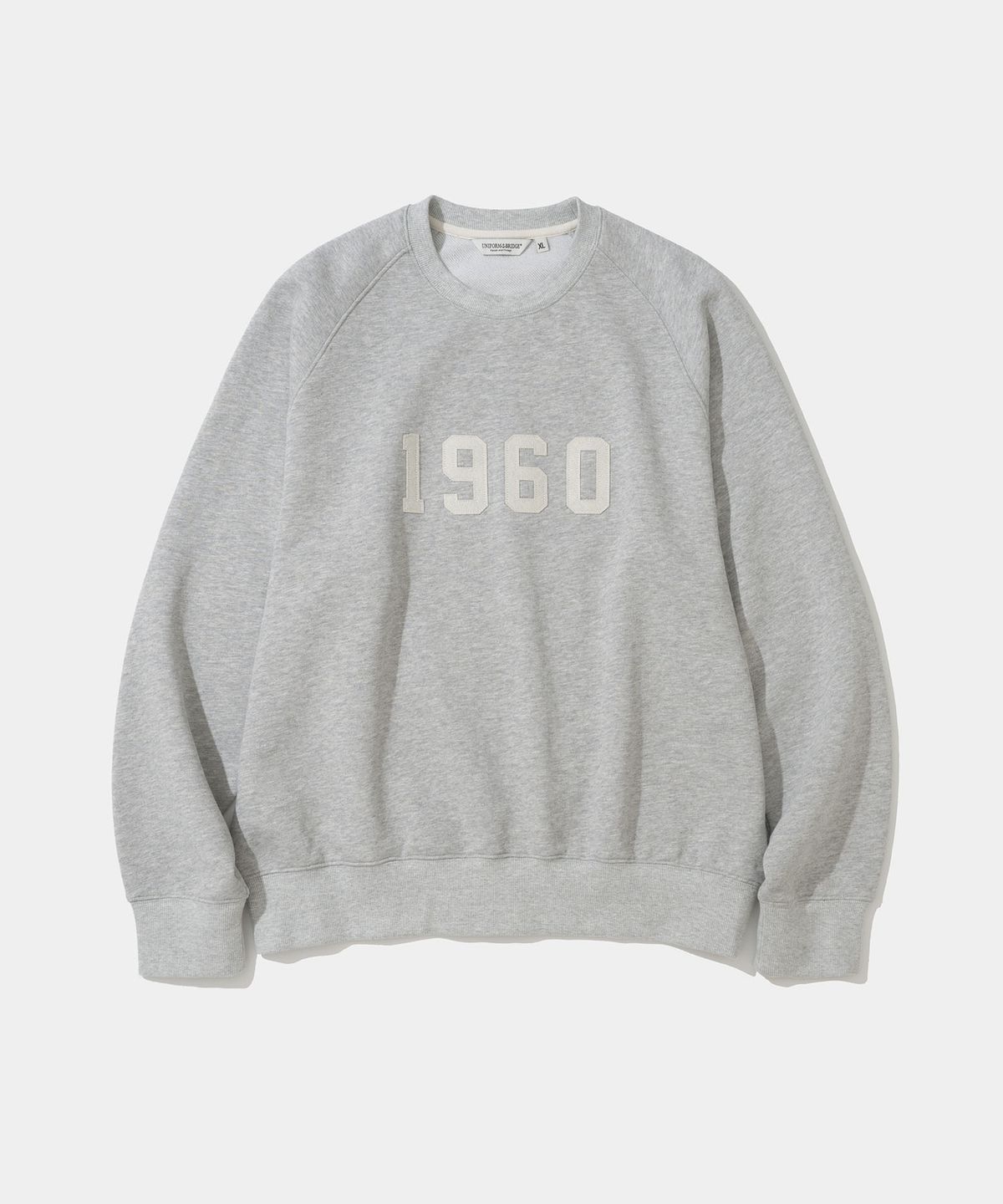 유니폼브릿지(UNIFORM BRIDGE) 1960 slub sweatshirt melange grey