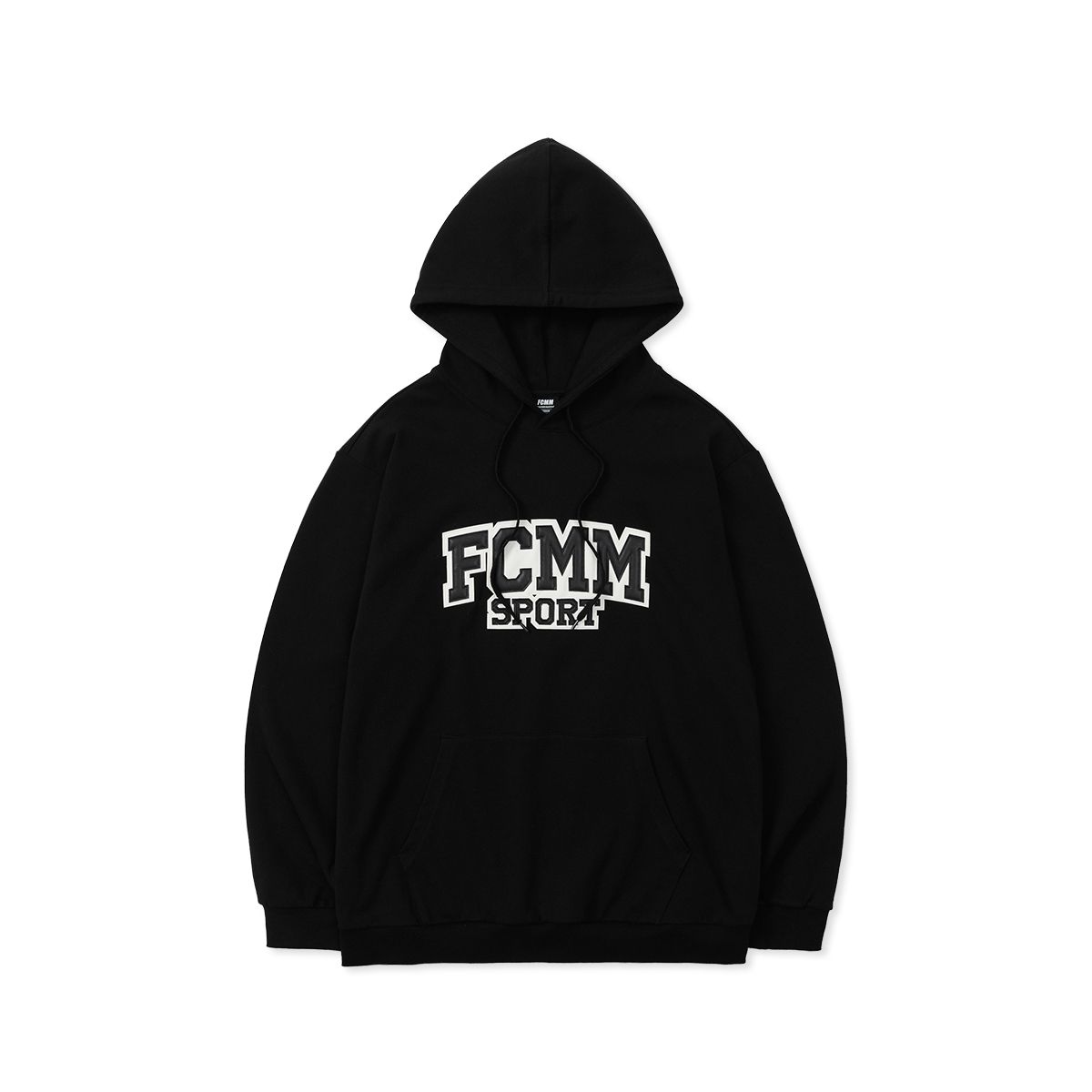 MUSINSA | FCMM Old School Sports Hoodie - Black