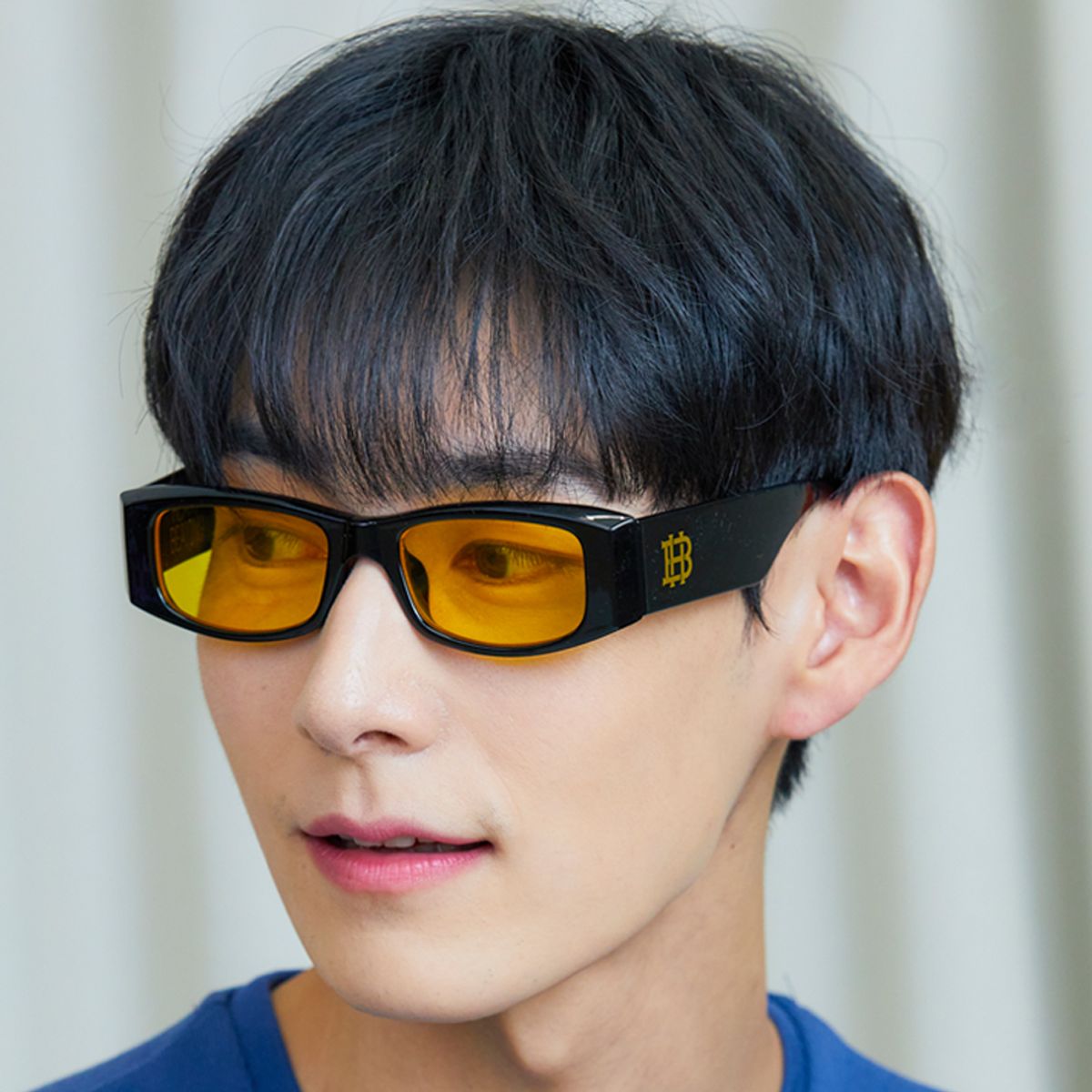 하이비션(HYBITION) Dash Black / Yellow Tint Lens