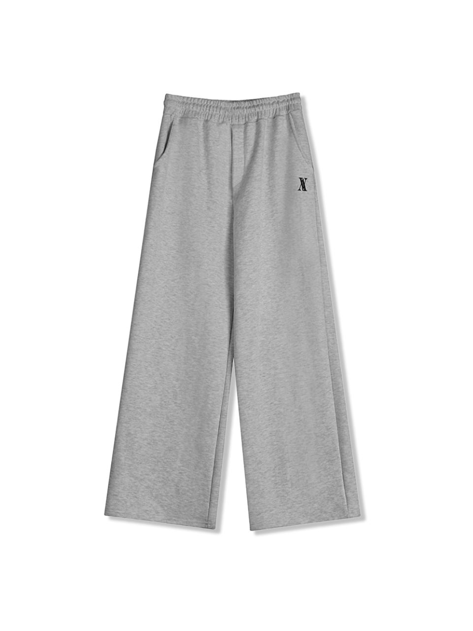 어반드레스(AVANDRESS) UNISEX AV WIDE PANTS GREY - 사이즈