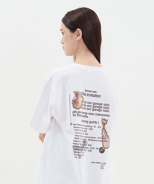MUSINSA | KIRSH Graphic T-Shirt [White]