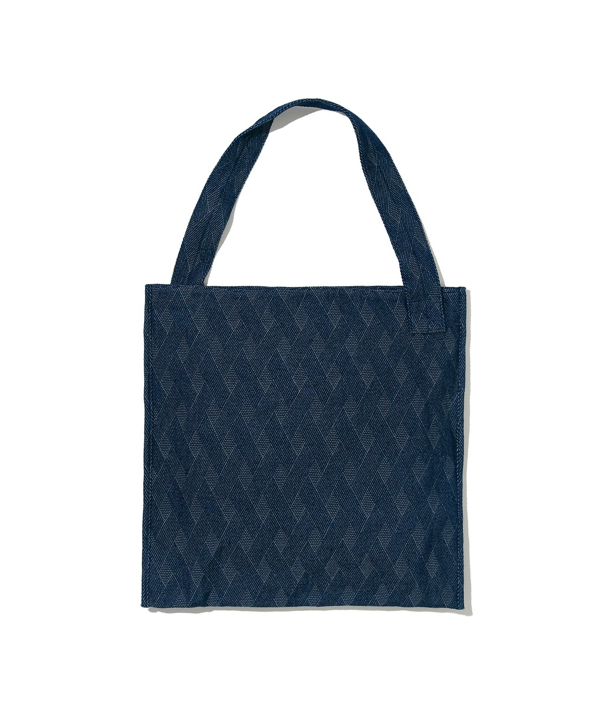 유니폼브릿지(UNIFORM BRIDGE) patterned cross bag indigo