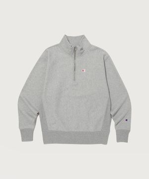 리버스위브 120 하프 집업 풀오버 Normal Grey