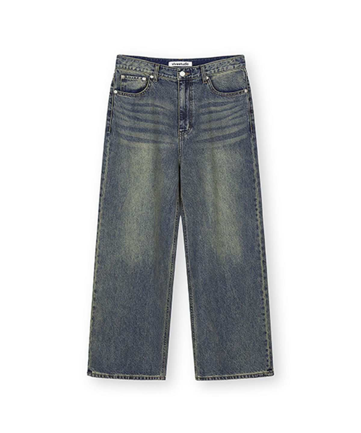 비바스튜디오(VIVASTUDIO) WIDE DENIM PANTS [BLUE]