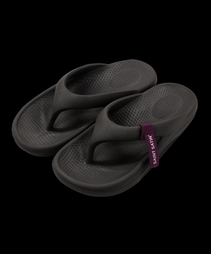 브린 플립 플랍 쿠션 슬리퍼 블랙