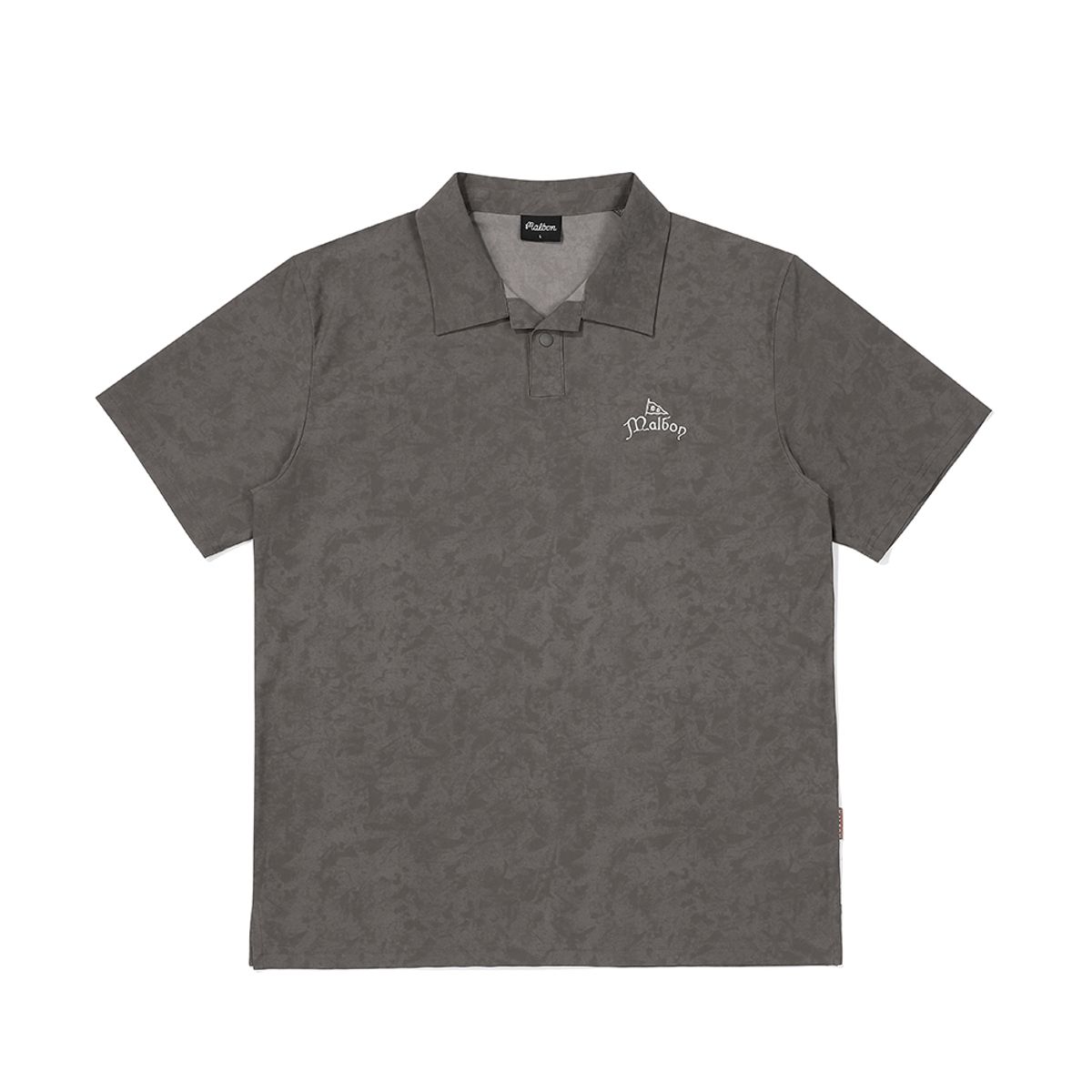 말본 골프(MALBON GOLF) 카모플라쥬 패턴 폴로 티셔츠 GREY (MAN)