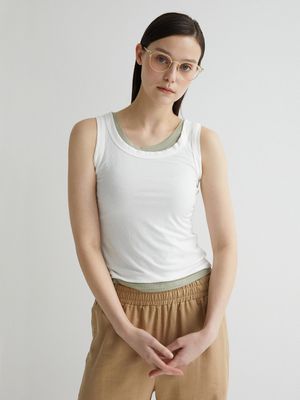 레이온 스판 골지 나시 - 7colors [2P]