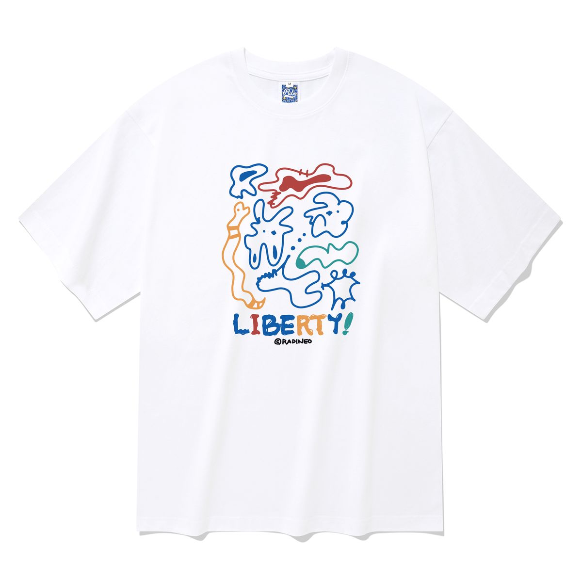 라디네오(RADINEO) 리버티 반팔 티셔츠 화이트
