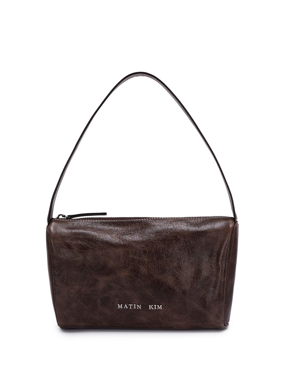 【KIM MATIN 】COWHIDE LEATHER BAGUETTE BAG KIM MATIN 】COWHIDE LEATHER BAGUETTE BAG (Matin Kim/トート