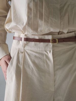 BASIC SLIM BELT_BR