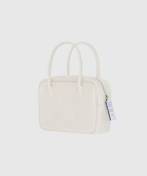 SQUARE BAG_CREAM