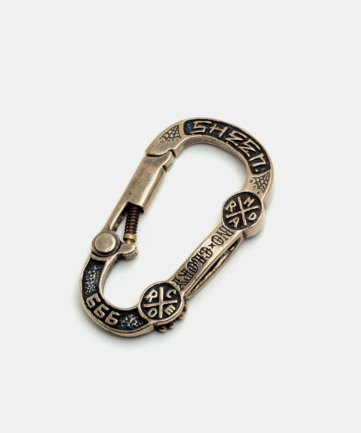 신트리플식스(SHEEN666) 오리지널 카라비너 황동
