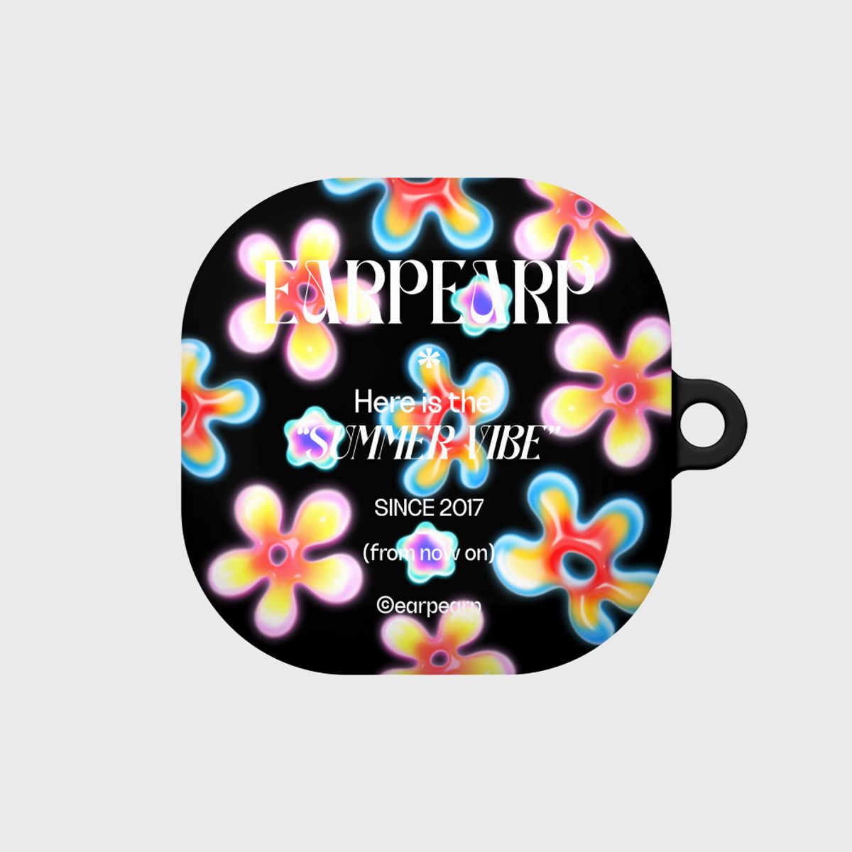 어프어프(EARPEARP) NEON JELLY FLOWER-BLACK(버즈-하드)