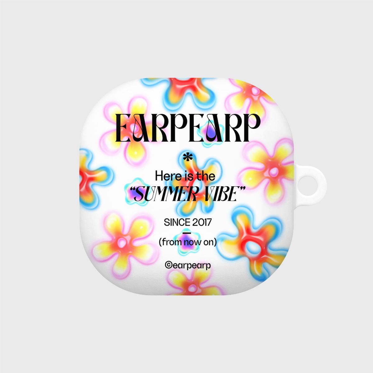 어프어프(EARPEARP) NEON JELLY FLOWER-WHITE(버즈-하드)