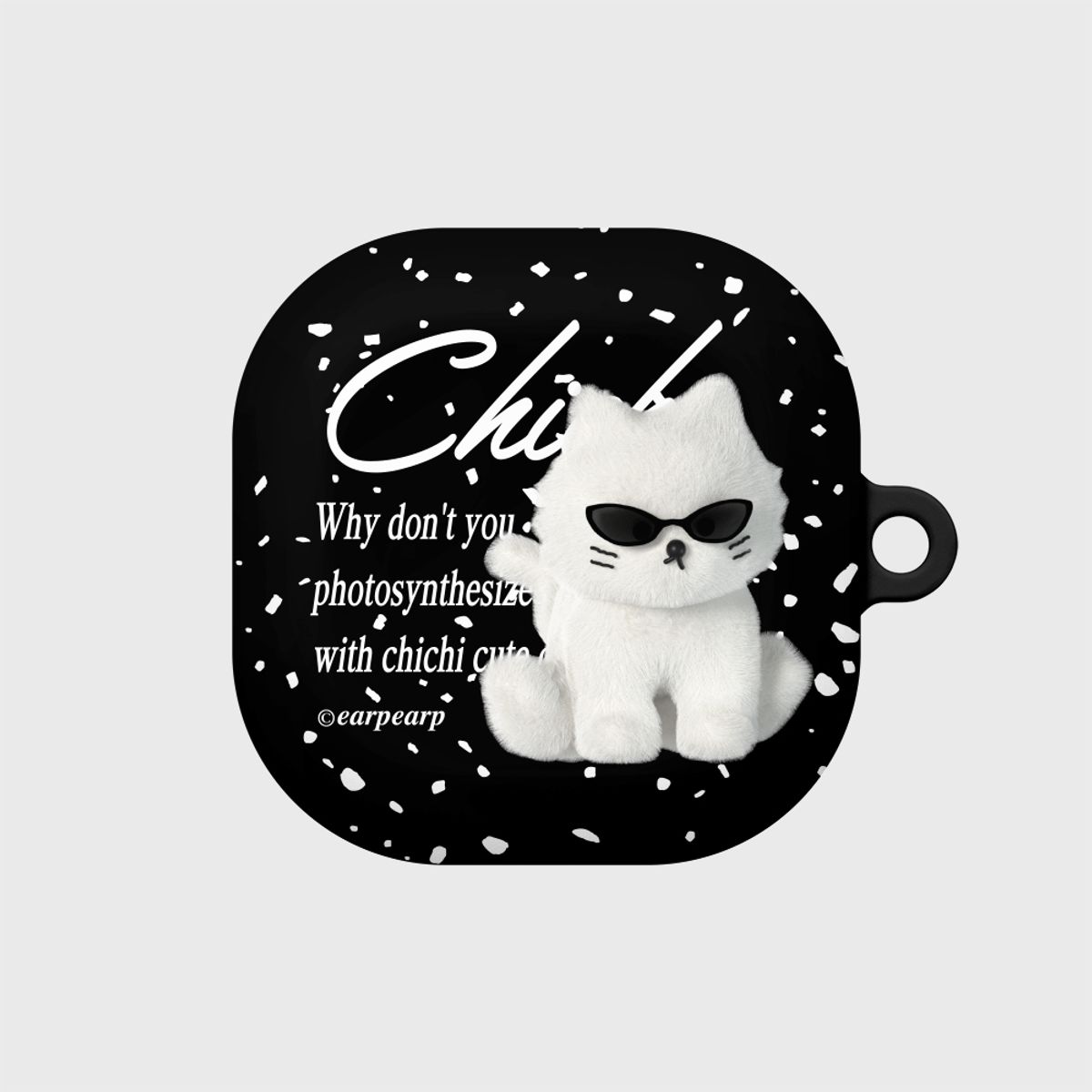어프어프(EARPEARP) SUNGLASSES CHICHI-BLACK(버즈-하드)