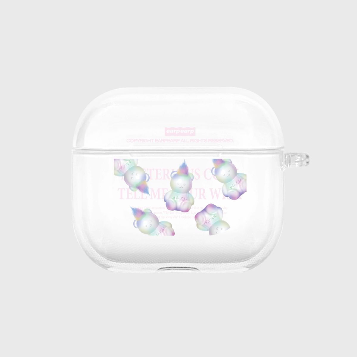 어프어프(EARPEARP) HOLOGRAM TROLL COVY(에어팟3-클리어하드)